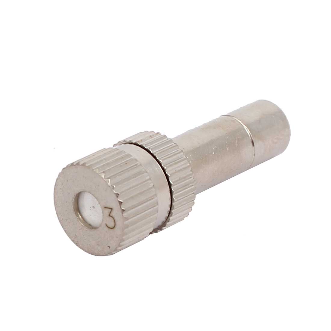 Harfington 0.3mm Orifice Dia 27mm Length Slip lock Mist Nozzle for 6mm Quick Connector