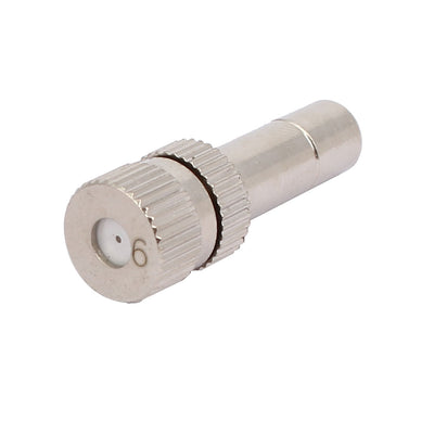 Harfington 0.6mm Orifice Dia 27mm Length Slip lock Mist Nozzle for 6mm Quick Connector