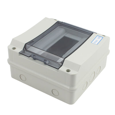 Harfington 185x185x105mm Waterproof 8 Ways Distribution Box Switch Cover for Circuit Breaker