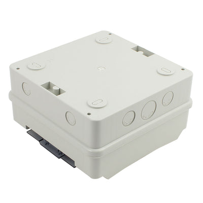 Harfington 185x185x105mm Waterproof 8 Ways Distribution Box Switch Cover for Circuit Breaker