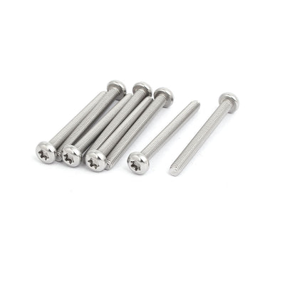 Harfington M4x40mm 316 Stainless Steel Pan Head Torx Socket Cap Security Screw 8pcs