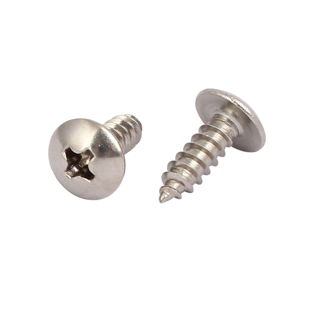 Harfington M4x12mm Thread 316 Stainless Steel Truss Phillips Head Self Tapping Screw 15pcs