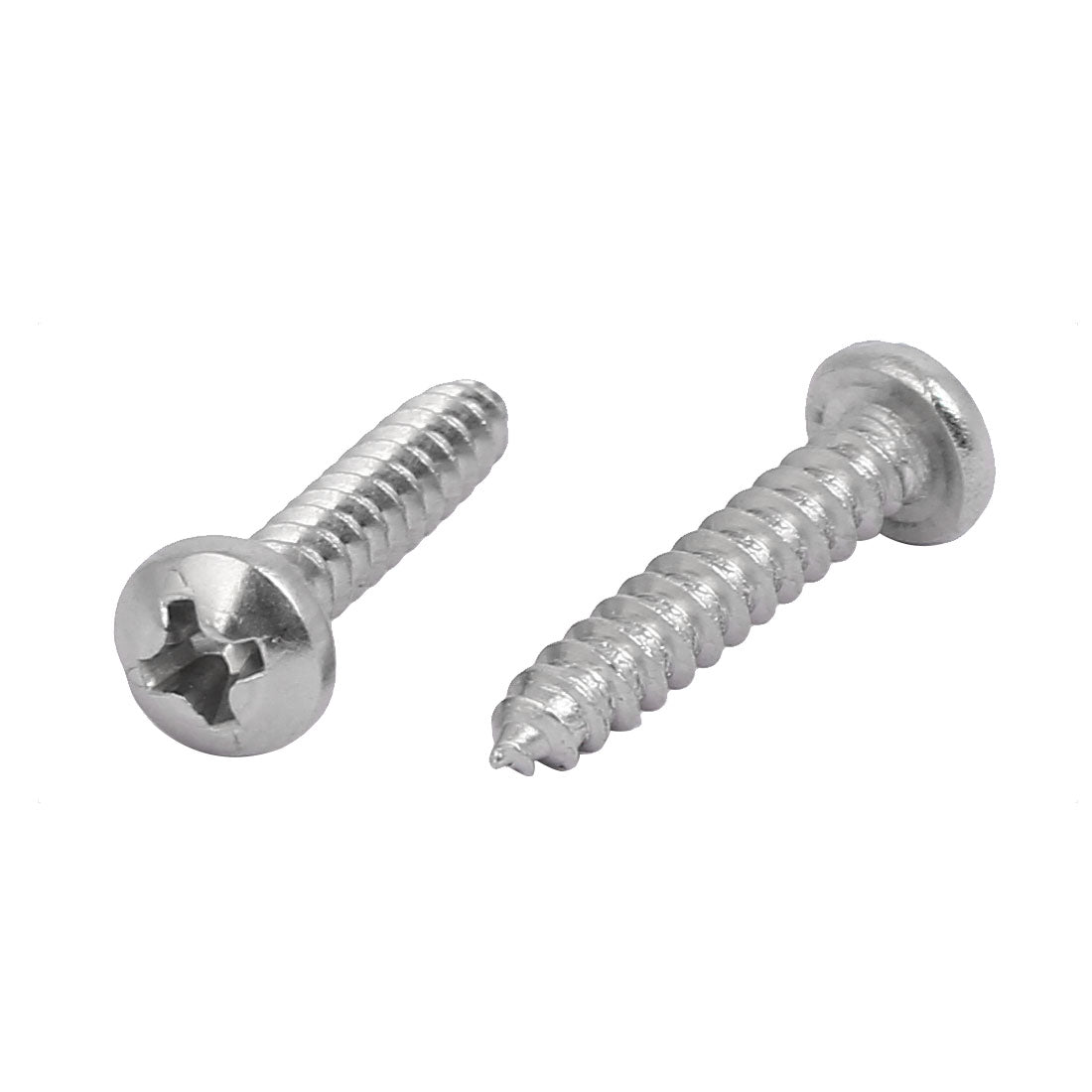 Harfington M3.5x19mm 316 Stainless Steel Phillips Pan Head Self Tapping Screws 40pcs