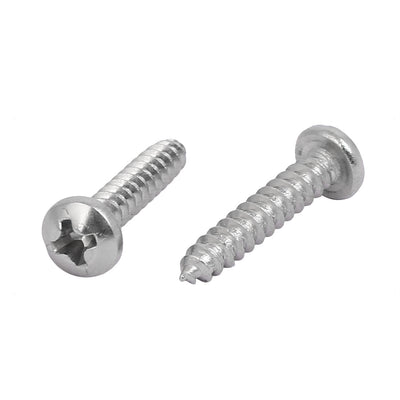 Harfington M3.5x19mm 316 Stainless Steel Phillips Pan Head Self Tapping Screws 40pcs