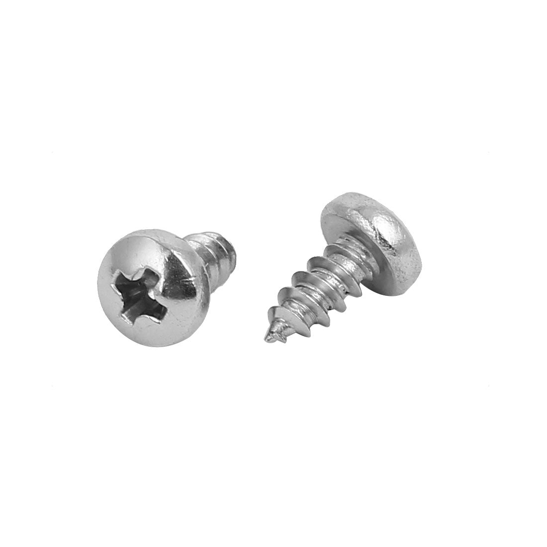 Harfington M2.9x6.5mm 316 Stainless Steel Phillips Pan Head Self Tapping Screws 40pcs