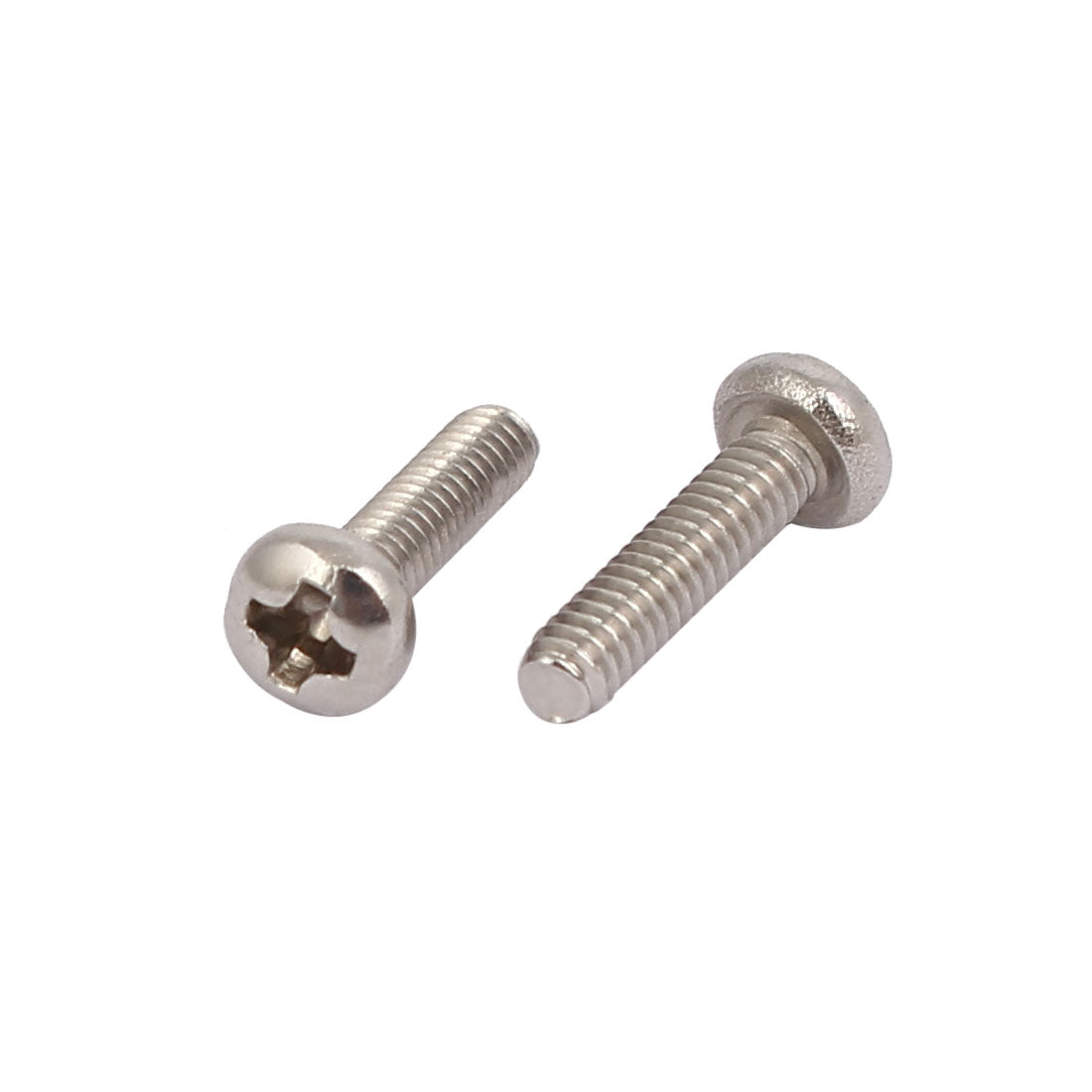 Harfington M2x8mm 316 Stainless Steel Phillips Round Pan Head Machine Screw Bolt 60pcs