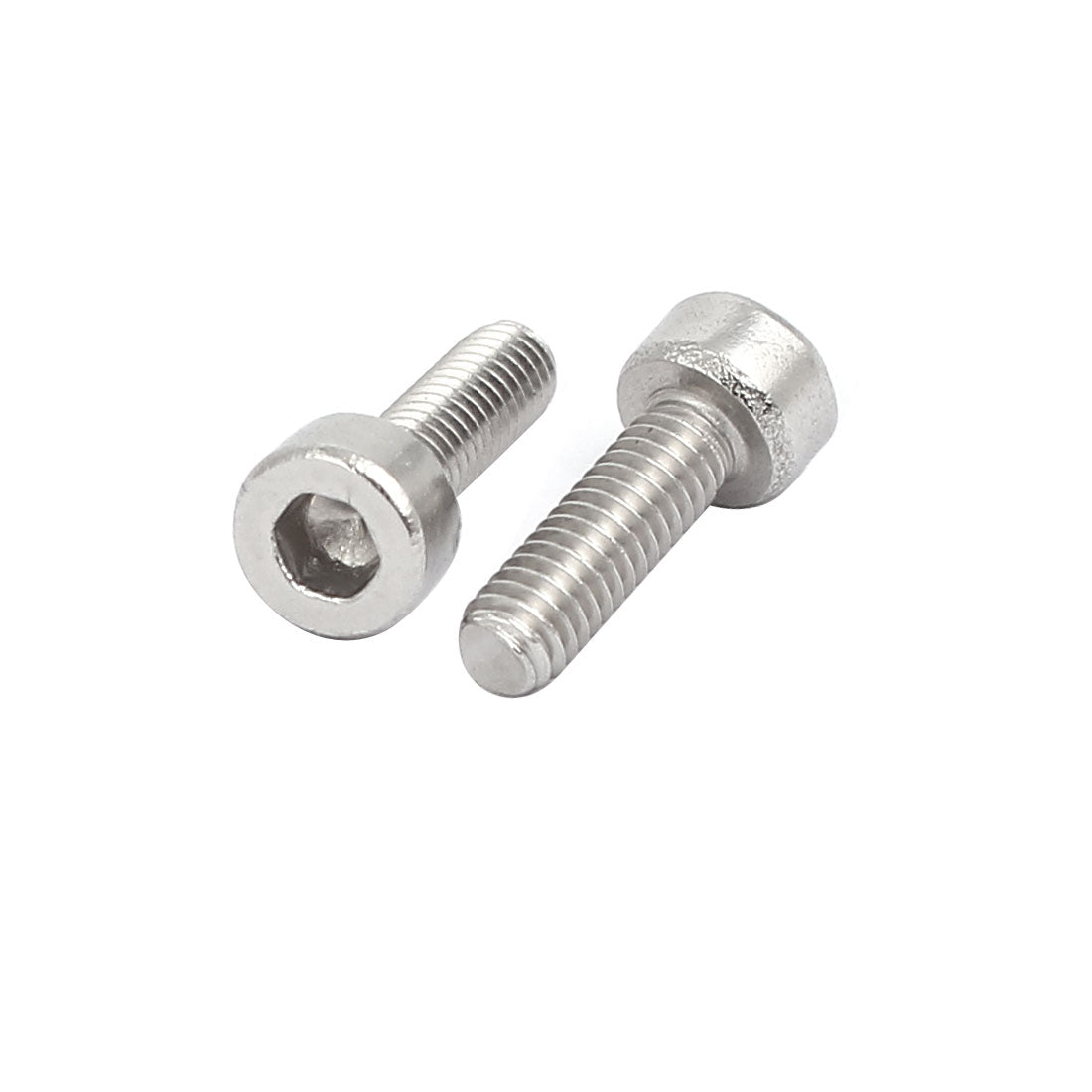 Harfington M2.5X8mm 316 Stainless Steel Fully Thread Hex Socket Cap Screw Bolt 25pcs