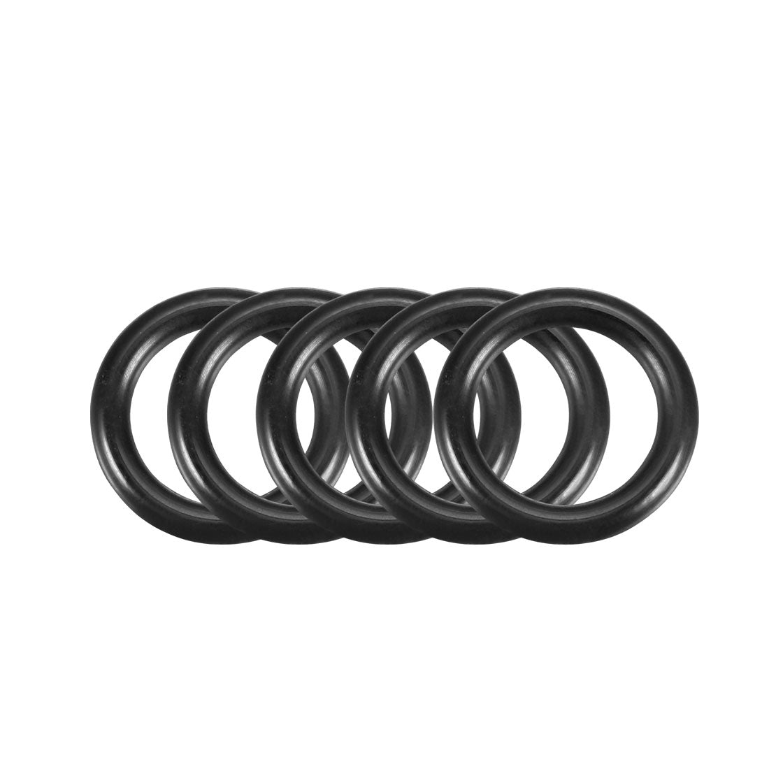 Harfington Nitrile Rubber O-Rings, Metric Nitrile Rubber Sealing Gasket Pack of 100