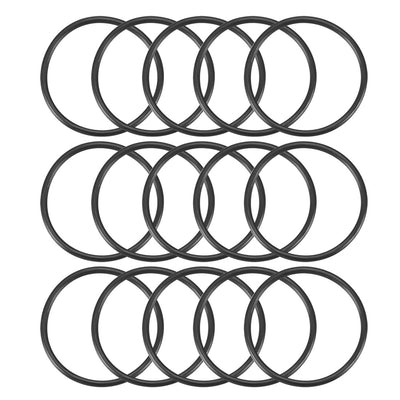 Harfington Nitrile Rubber O-Rings, Metric Nitrile Rubber Sealing Gasket, Pack of 15