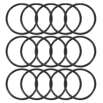 Harfington Nitrile Rubber O-Rings, Metric Nitrile Rubber Sealing Gasket, Pack of 15