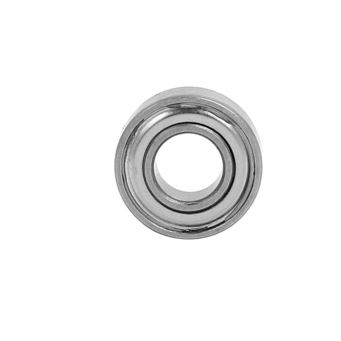 Harfington 13mmx6mmx5mm Stainless Steel Single Row Double Shielded Deep Groove Ball Bearing 4pcs