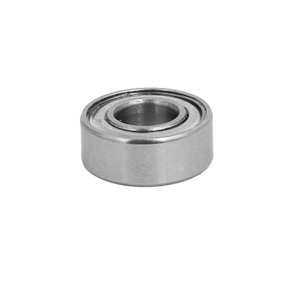 Harfington 13mmx6mmx5mm Stainless Steel Single Row Double Shielded Deep Groove Ball Bearing 4pcs
