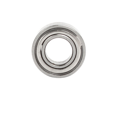 Harfington 14mmx7mmx5mm Stainless Steel Shielded Deep Groove Ball Bearing 687 2pcs