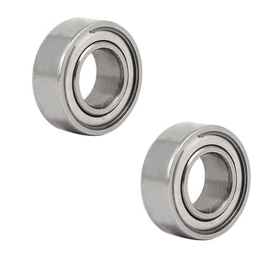 Harfington 14mmx7mmx5mm Stainless Steel Shielded Deep Groove Ball Bearing 687 2pcs
