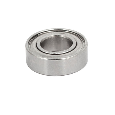 Harfington 16mmx8mmx5mm Stainless Steel Shielded Deep Groove Ball Bearing 688 4pcs