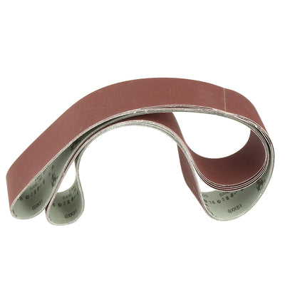 Harfington 2-Inch x 72-Inch Aluminum Oxide Sanding Belt 600 Grits Flush Joint 4pcs