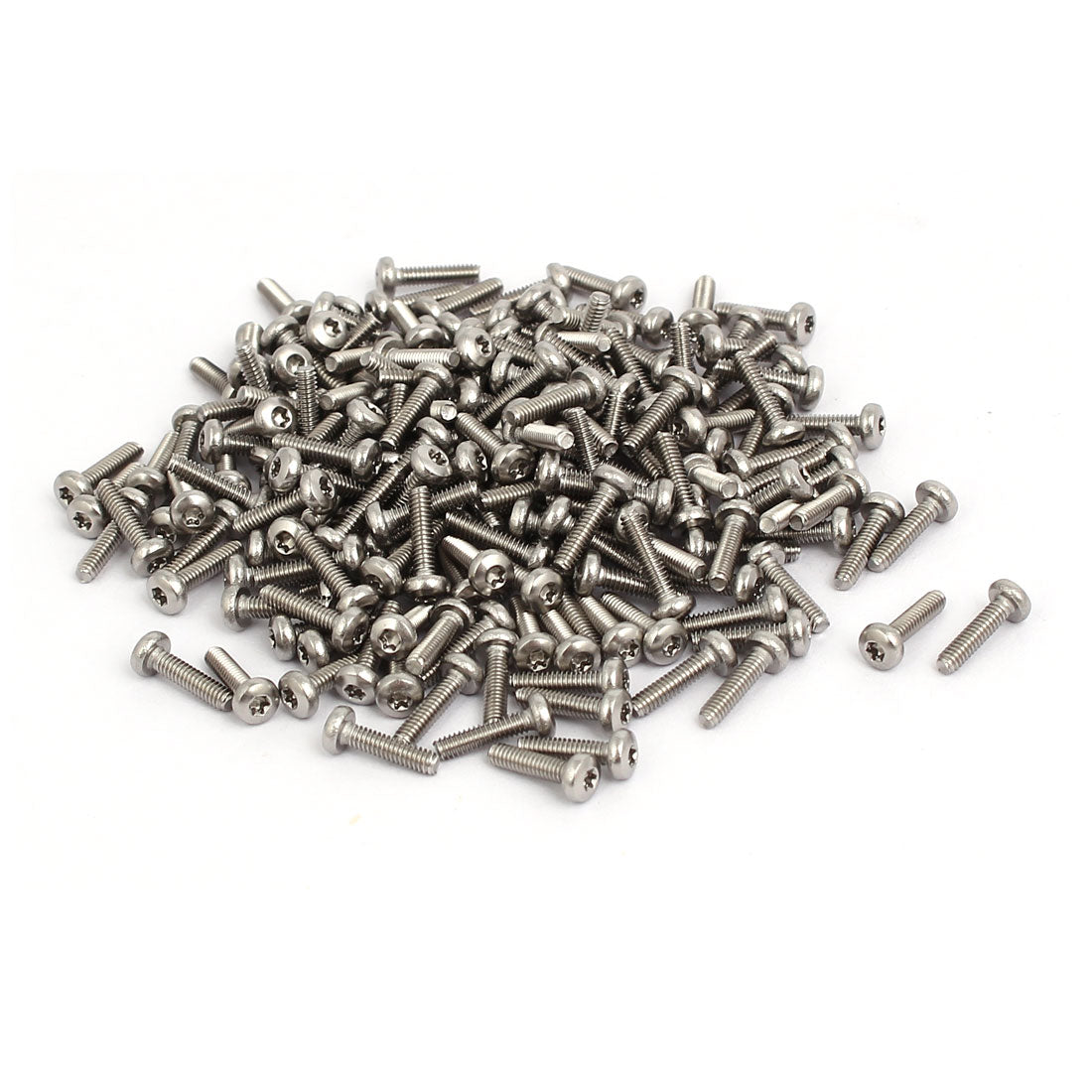 Harfington M2x8mm 304 Stainless Steel Button Head Torx Screws Fasteners 200pcs