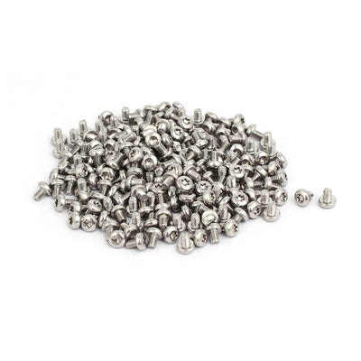 Harfington M3x4mm 304 Stainless Steel Button Head Torx Screws Fasteners 200pcs