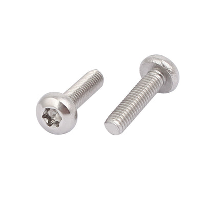 Harfington M3x12mm 304 Stainless Steel Button Head Torx Screws Bolts T10 Drive 20pcs