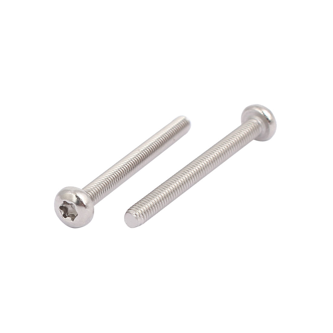 Harfington M3x30mm 304 Stainless Steel Button Head Torx Screws Bolts T10 Drive 20pcs