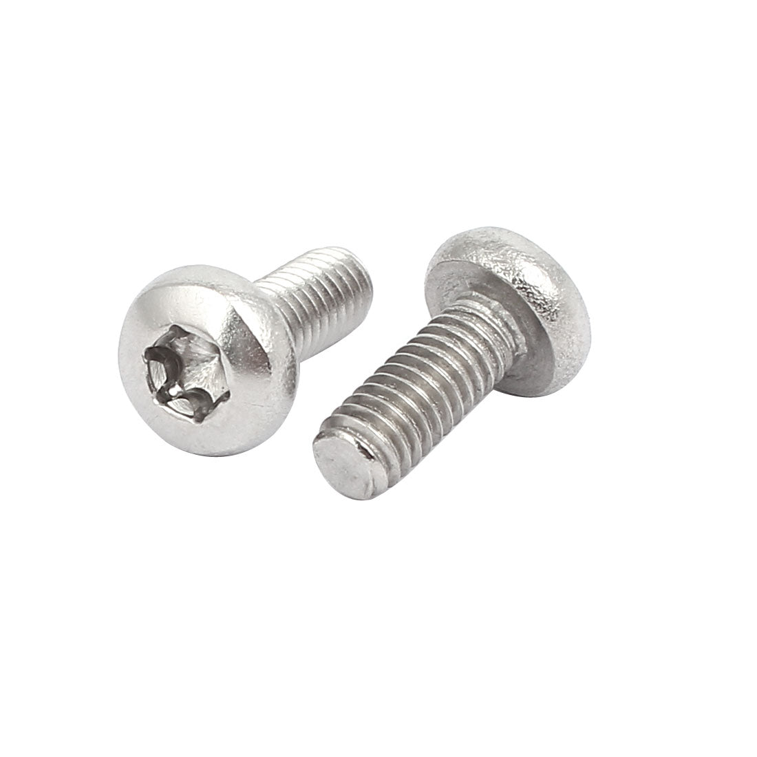 Harfington M4x10mm 304 Stainless Steel Button Head Torx Screws Fasteners 50pcs