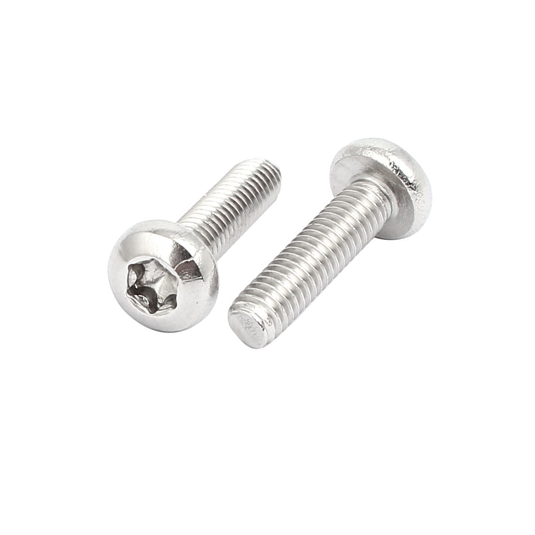 Harfington M4x16mm 304 Stainless Steel Button Head Torx Screws Fasteners 60pcs