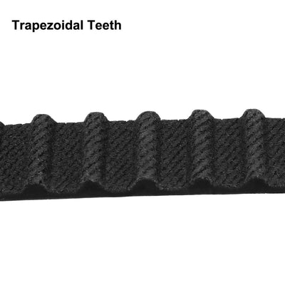 Harfington 184XL Rubber Timing Belt Synchronous Closed Loop Timing Belt Pulleys 10mm Width