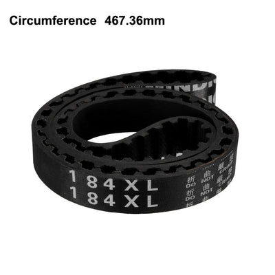 Harfington 184XL Rubber Timing Belt Synchronous Closed Loop Timing Belt Pulleys 10mm Width