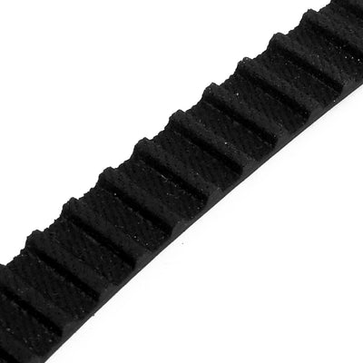 Harfington 176XL 88 Teeth 1cm Width 5.08mm Pitch Stepper Motor Rubber Timing Belt Black