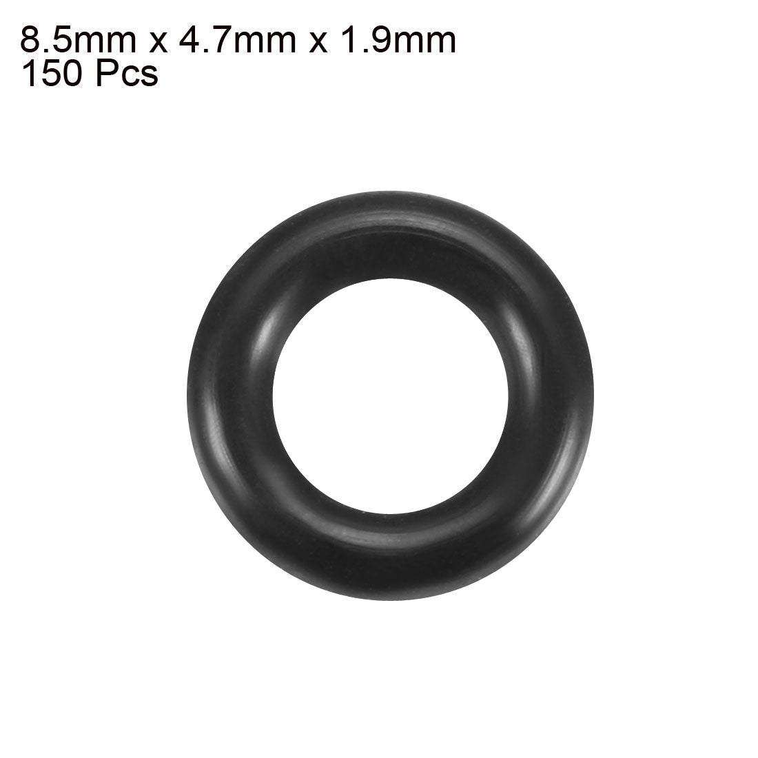 Harfington Nitrile Rubber O-Rings Metric Nitrile Rubber Sealing Gasket Pack of 150