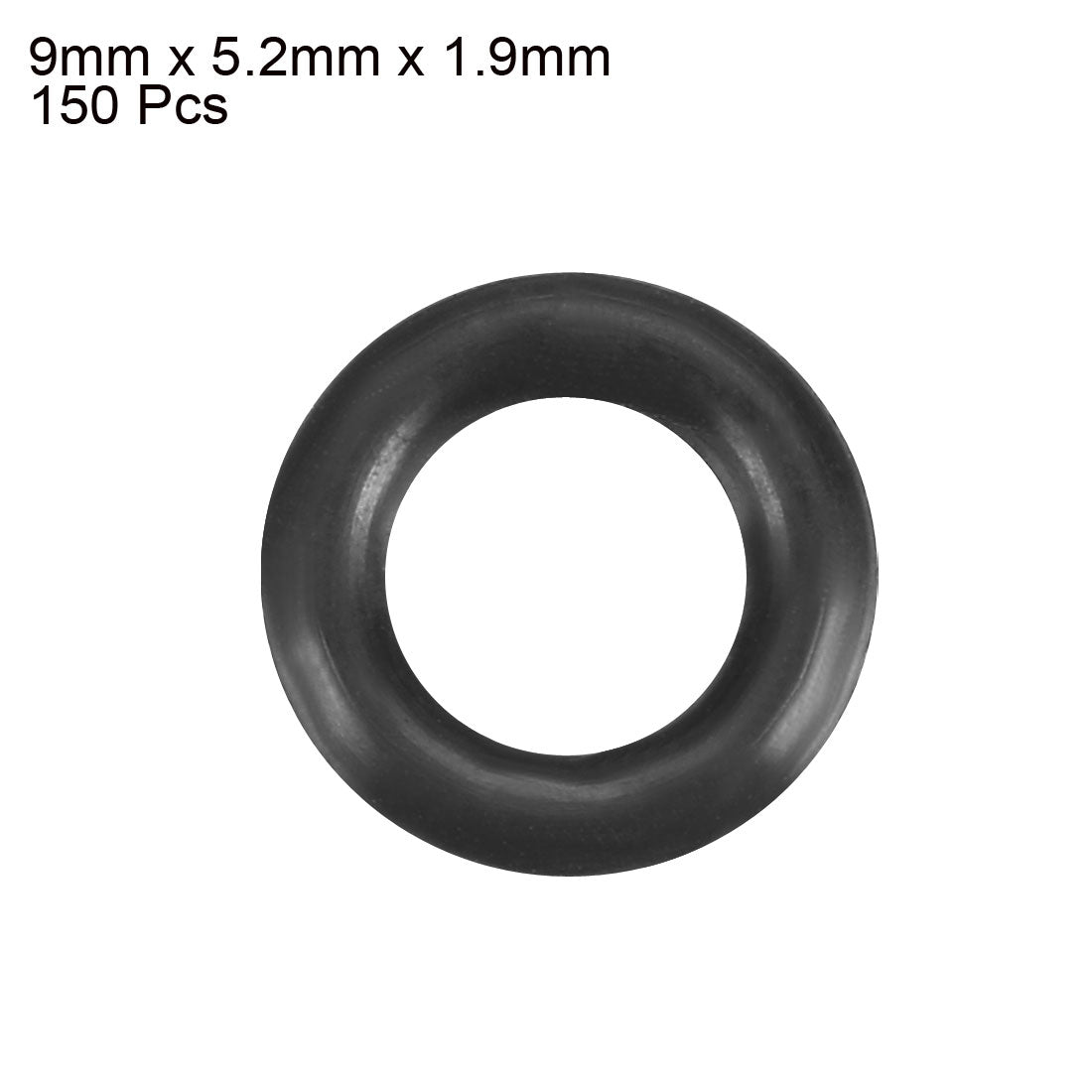 Harfington Nitrile Rubber O-Rings Metric Nitrile Rubber Sealing Gasket Pack of 150