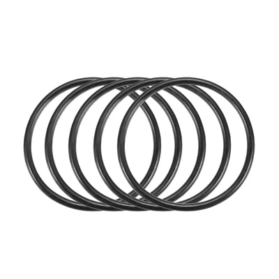 Harfington Nitrile Rubber O-Rings Metric Nitrile Rubber Sealing Gasket Pack of 50