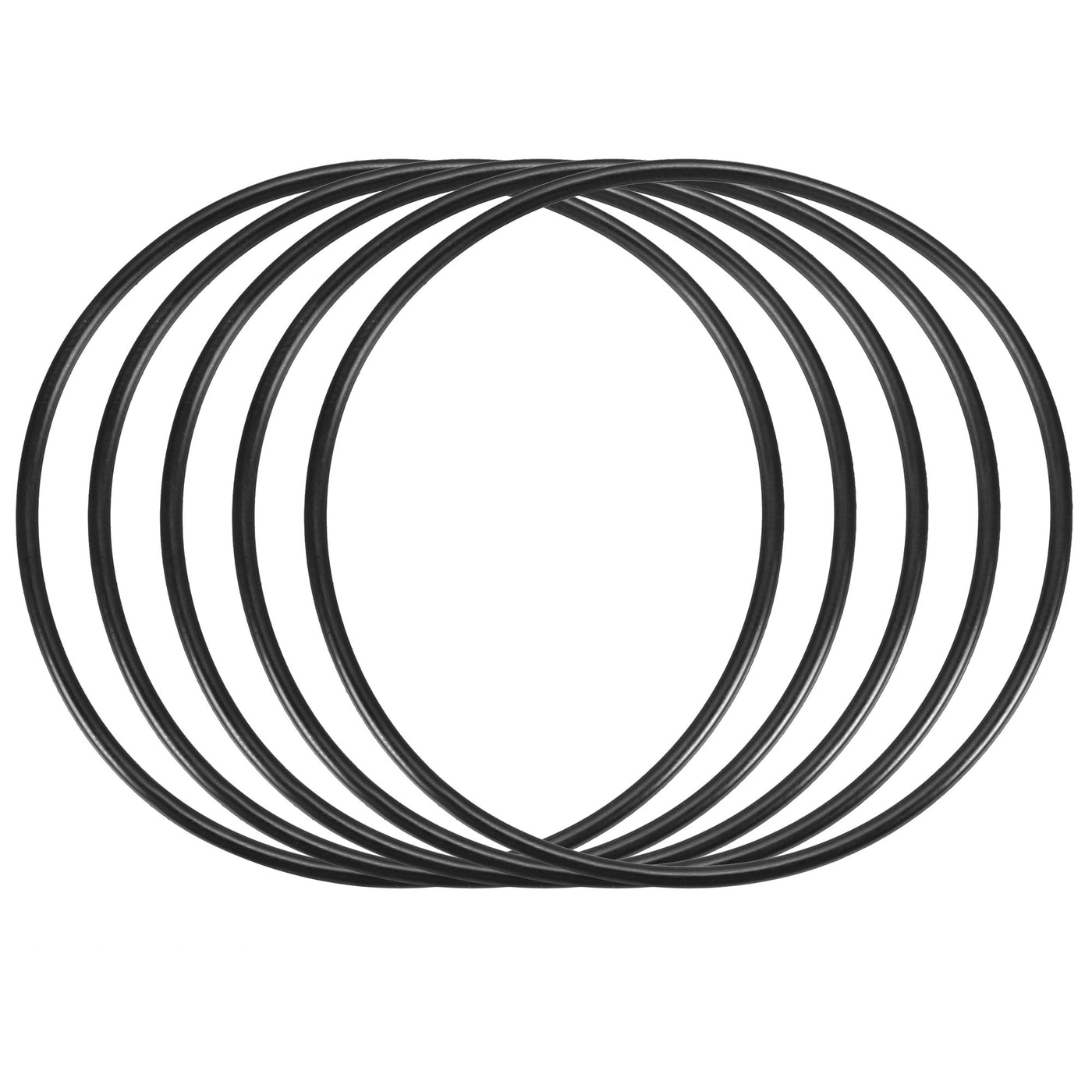 Harfington Nitrile Rubber O-Rings Metric Nitrile Rubber Sealing Gasket Pack of 50