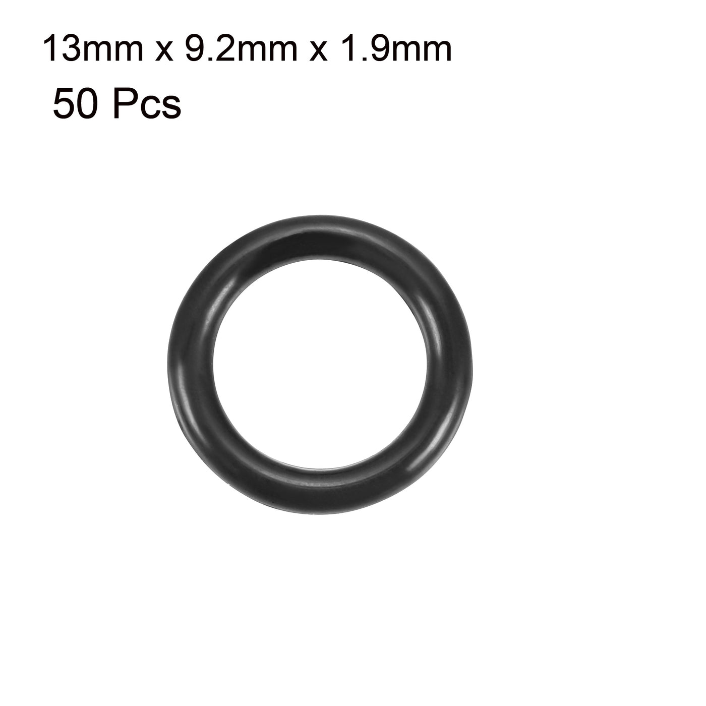 Harfington Nitrile Rubber O-Rings Metric Nitrile Rubber Sealing Gasket Pack of 50