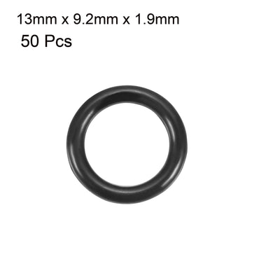 Harfington Nitrile Rubber O-Rings Metric Nitrile Rubber Sealing Gasket Pack of 50