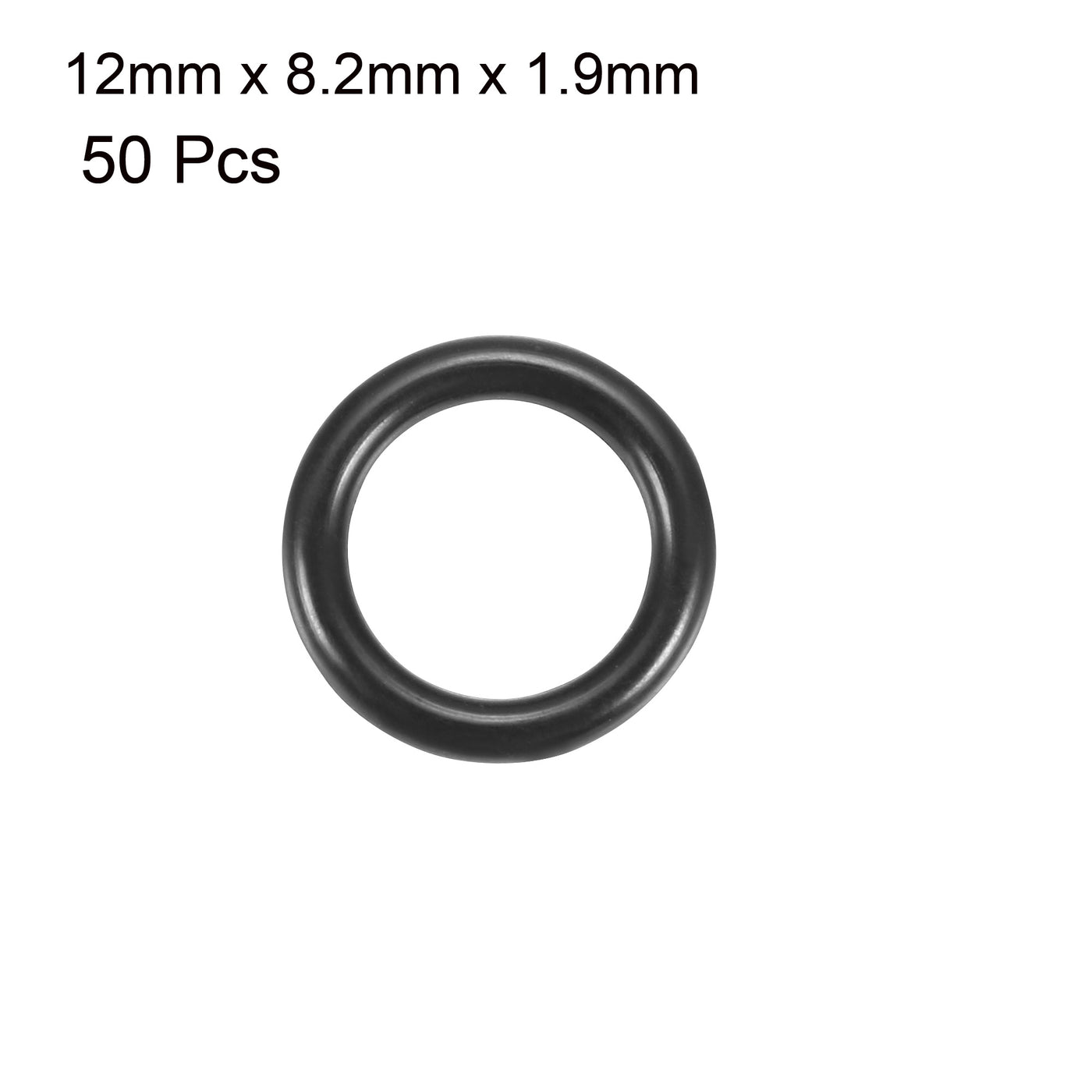 Harfington Nitrile Rubber O-Rings Metric Nitrile Rubber Sealing Gasket Pack of 50
