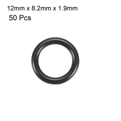 Harfington Nitrile Rubber O-Rings Metric Nitrile Rubber Sealing Gasket Pack of 50