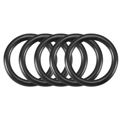 Harfington Nitrile Rubber O-Rings Metric Nitrile Rubber Sealing Gasket Pack of 50