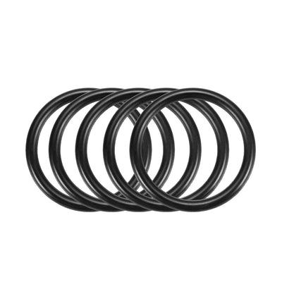 Harfington Nitrile Rubber O-Rings Metric Nitrile Rubber Sealing Gasket Pack of 50