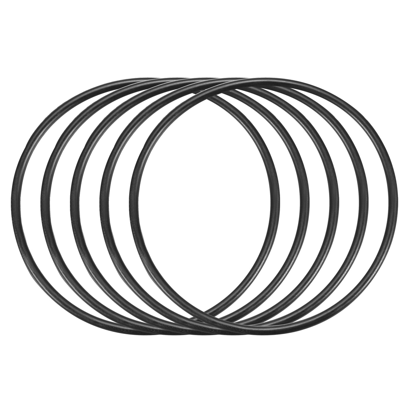 Harfington Nitrile Rubber O-Rings Metric Nitrile Rubber Sealing Gasket Pack of 50