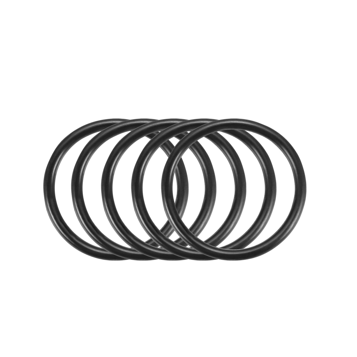 Harfington Nitrile Rubber O-Rings Metric Nitrile Rubber Sealing Gasket Pack of 50