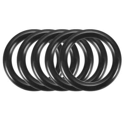 Harfington Nitrile Rubber O-Rings Metric Nitrile Rubber Sealing Gasket Pack of 50