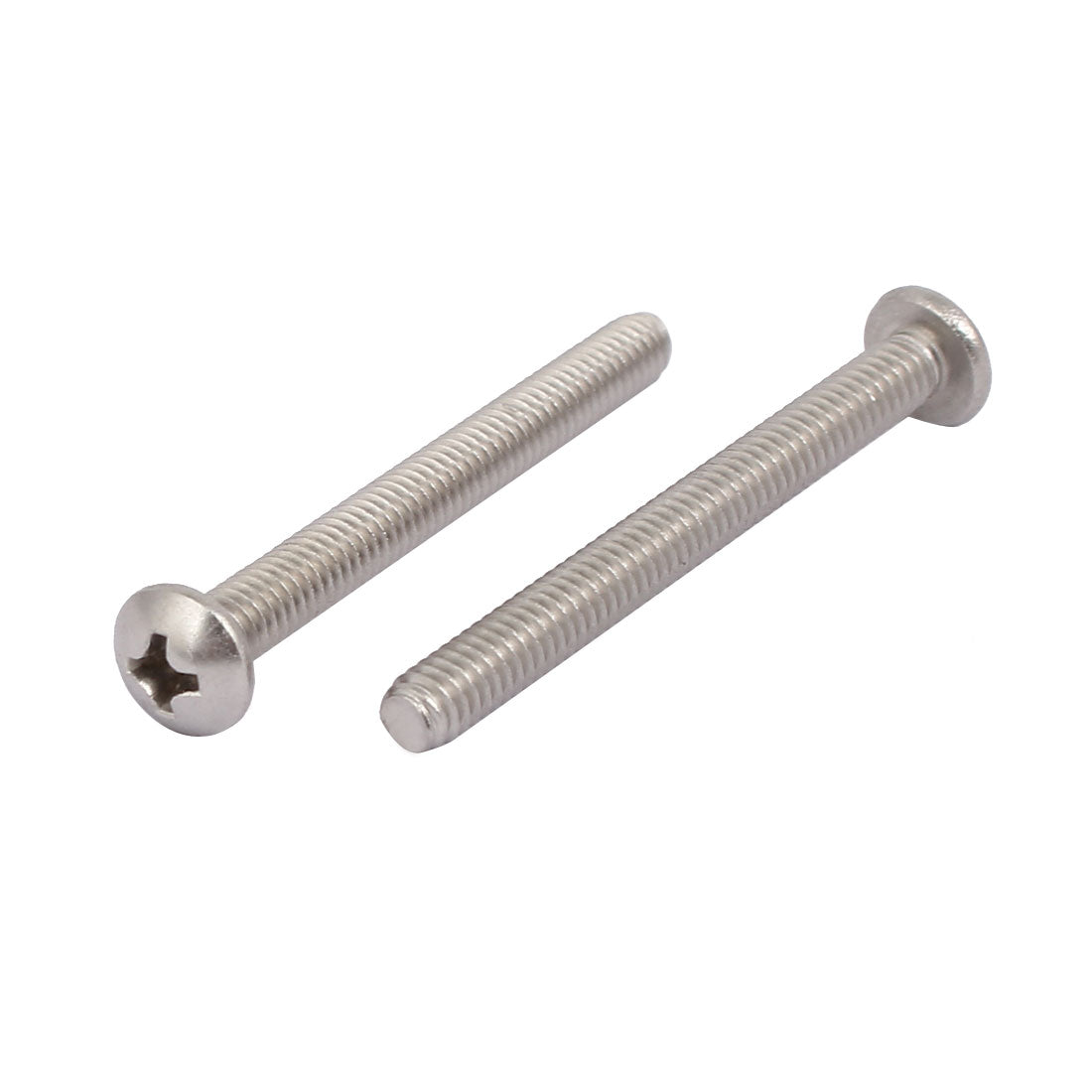 Harfington 8#-32x1-5/8-inch 304 Stainless Steel Phillips Pan Head Bolts Machine Screws 25PCS