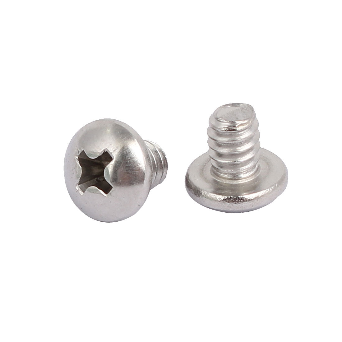 Harfington 10#-24x1/4-inch 304 Stainless Steel Phillips Pan Head Machine Screw Bolt 40pcs