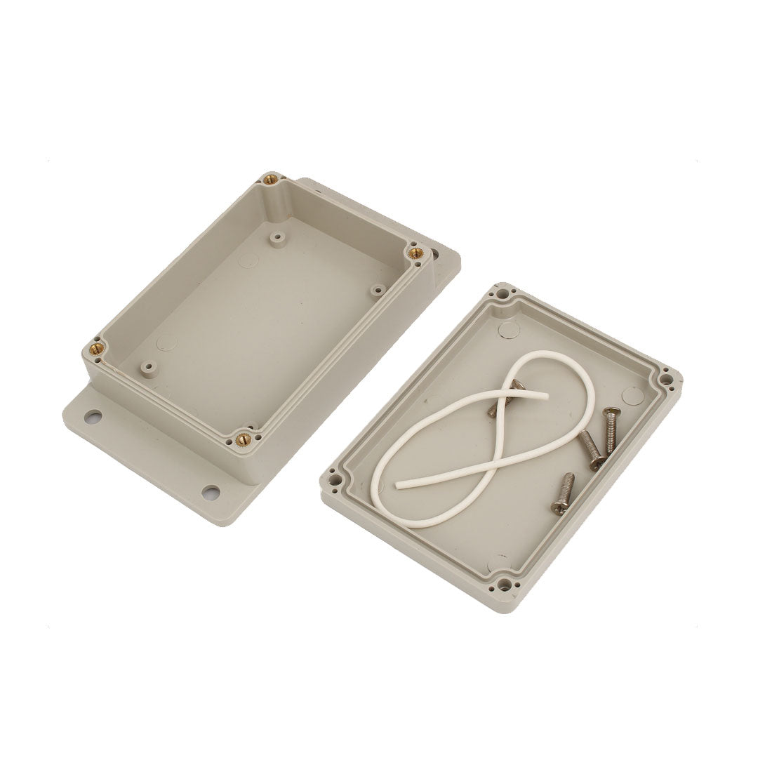 Harfington 150mmx85mmx35mm ABC Plastic Dustproof Junction Box Electric Project Enclosure