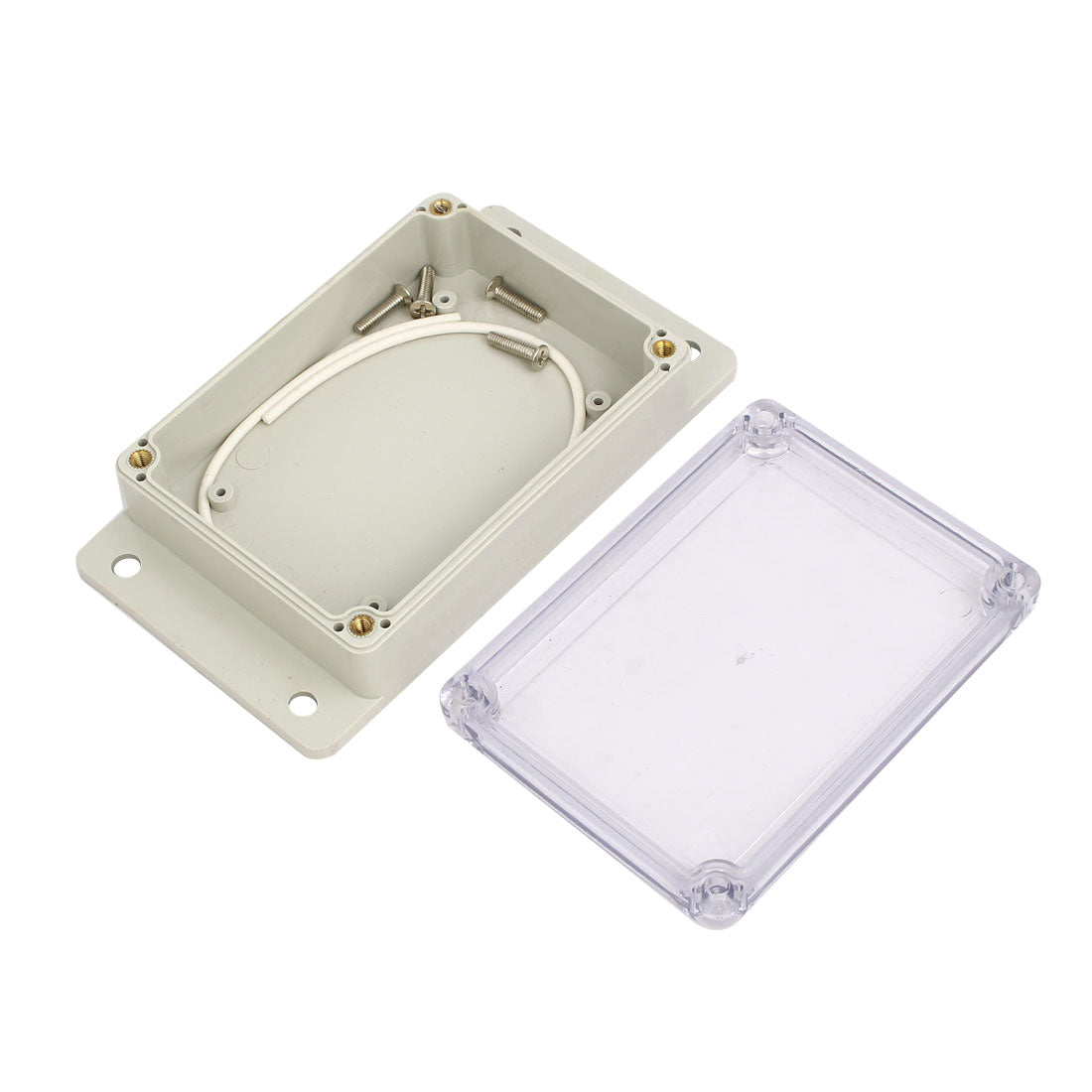 Harfington 150mmx85mmx35mm ABS Plastic Dustproof IP65 Junction Box Electric Project Enclosure
