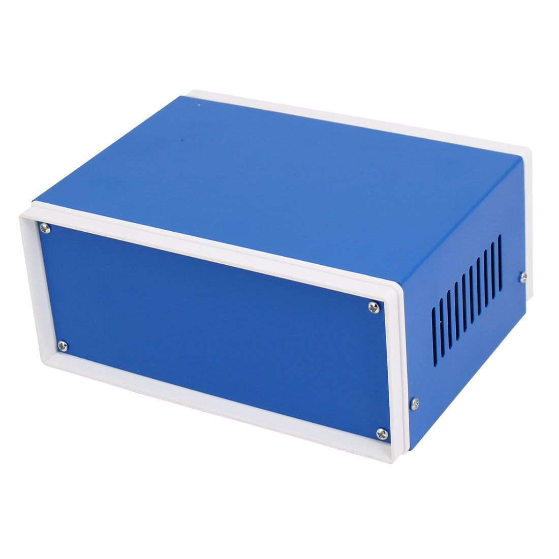 Harfington 170mmx130mmx80mm Rectangle Project Enclosure Case Electric Junction Box Blue