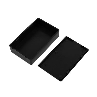 Harfington 80mmx50mmx20mm Dustproof IP65 Junction Box Electric Project Enclosure Black 6pcs