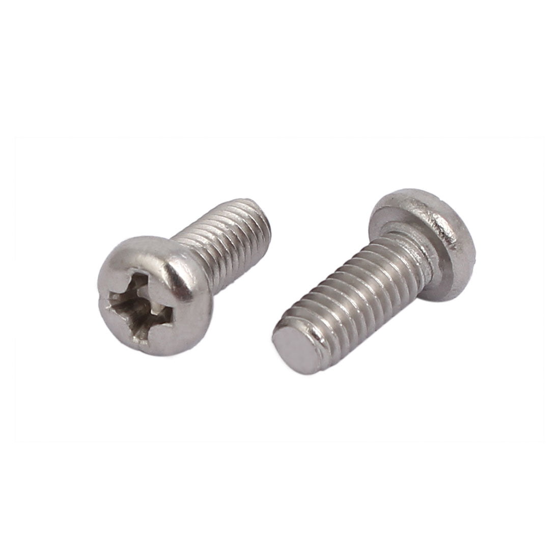 Harfington M4 x 10mm 304 Stainless Steel Phillips Round Head Machine Screws Bolt 100pcs