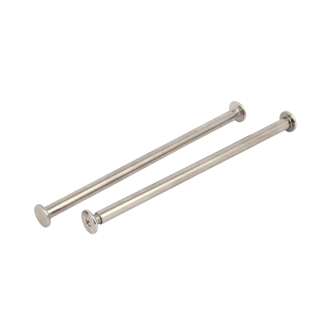 Harfington 5pcs 5mmx100mm Metal Binding Chicago Screw Post for Photo Albums Scrapbook